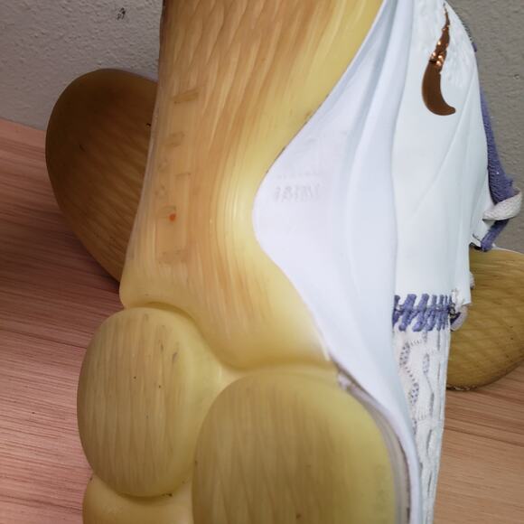 Nike Men\'s 8.5 Lebron Witness 5 Shoes Lakers‎ White Purple Basketball Sneakers main image 9